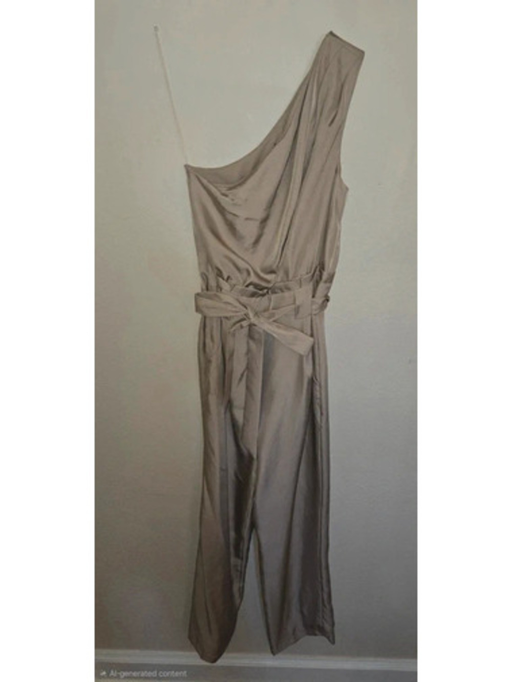 Express One shoulder jumpsuit